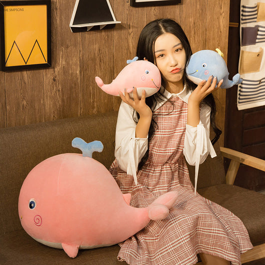 Peluche Ballena y Delfín Suave - Almohada Abrazable para Niños - Image 6