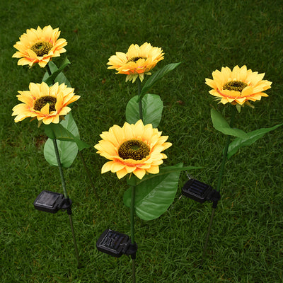 Lámparas Solares Decorativas Girasol con LED - Image 21