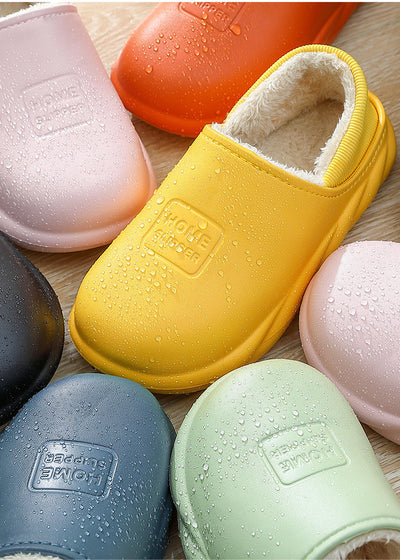 Zapatillas de Abrigo para Pareja con Suela Gruesa y Algodón Lana - Image 16