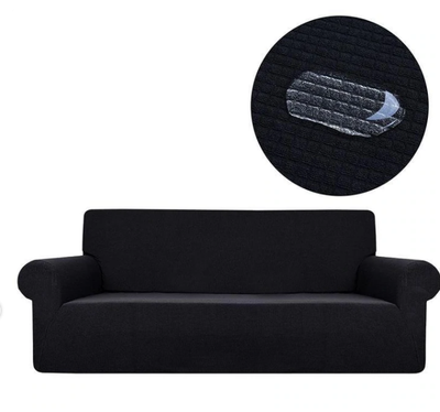 Funda de Sofá Polar Gruesa Elástica Tres Plazas con Cojines Incluidos - Image 11