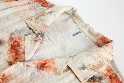 Camisa Teñida a Mano de Manga Corta Unisex - Image 14