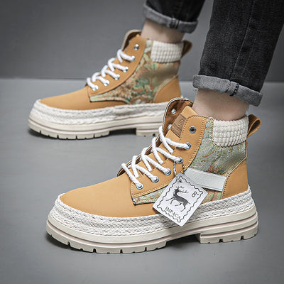 Botas de Trabajo Altas Versátiles para Hombre - Estilo Casual Imprescindible - Image 10