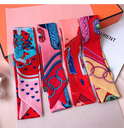 Pañuelos Decorativos para Asas de Bolsas - Cintas Elegantes y Versátiles - Image 57