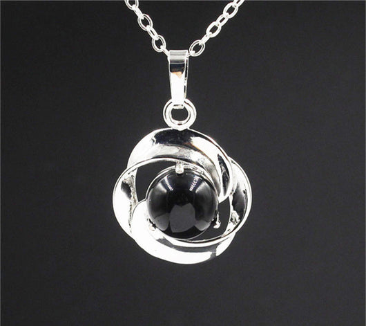 Collar Colgante de Flor en Cristal Natural - Image 13