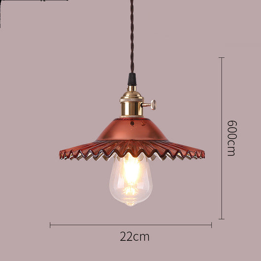 Lámpara Colgante Cristal Minimalista Estilo Shanghai Retro - Image 17