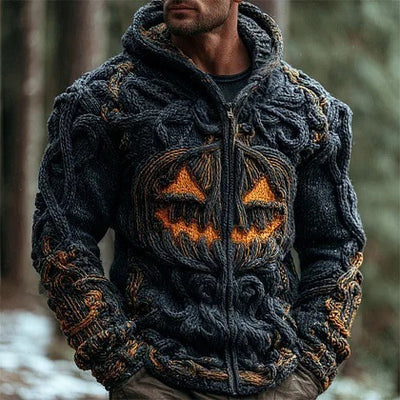 Chaqueta Hoodie Estampada Casual para Hombre - Estilo Urbano Moderno - Image 7