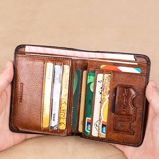 Billetera Horizontal de Cuero para Hombre con Gran Capacidad - Image 19