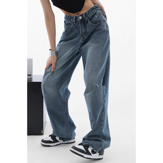 Pantalones Anchos de Cintura Alta - Corte Recto Moderno - Image 4