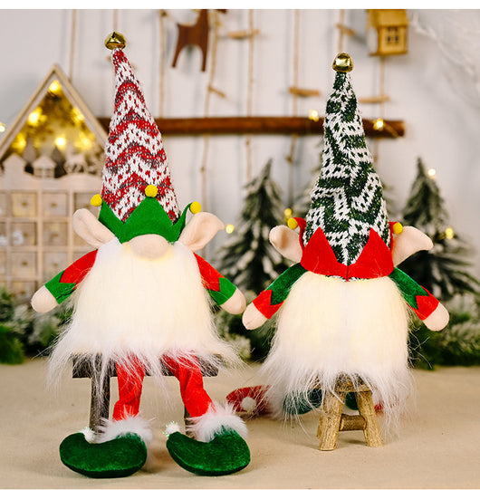Muñeco Rudolph con Elfo Navideño y Luces LED - Image 14