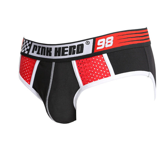 Calzoncillos Deportivos para Hombre con Malla Transpirable - Colores Combinados