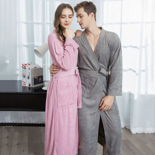 Bata de Baño Unisex Cuatro Estaciones - Estilo Japonés y Coreano para Parejas - Image 14