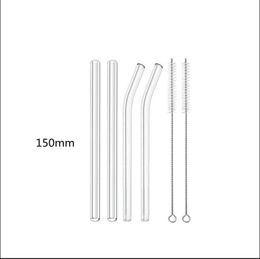Pajitas de Vidrio Reutilizables para Té de Burbujas y Bebidas Frías - Image 20