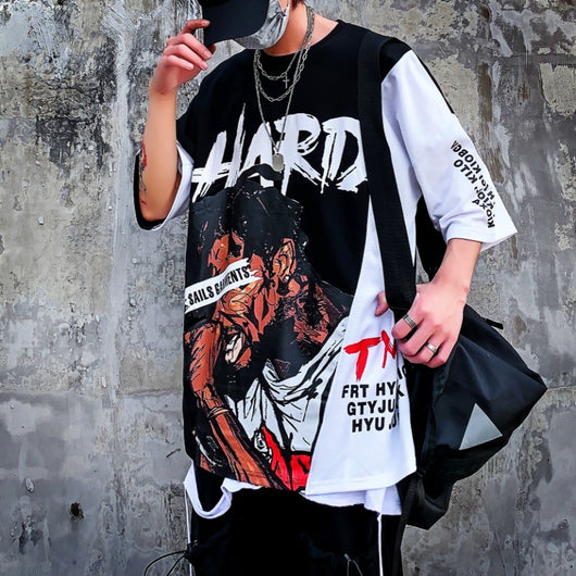 Playera Estampada Cuello Redondo Manga Corta para Hombre - Image 5