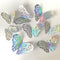 Pegatinas Decorativas de Mariposas 3D con Efecto Hueco