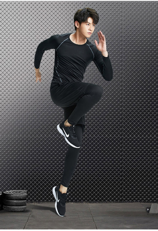 Mallas Térmicas Deportivas Hombre con Forro Polar - Ropa Interior Base Elástica - Image 26
