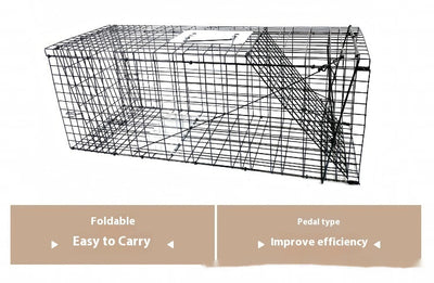 Jaula Trampa Automática Plegable para Gatos - Galvanizada y Segura - Image 11