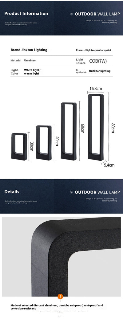 Lámpara LED Impermeable para Jardín y Patio - Image 25