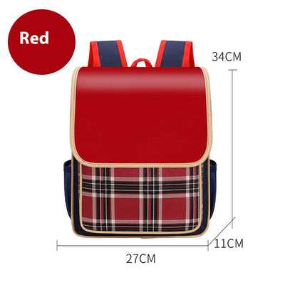 Mochila Escolar Impermeable con Descompresión Estilo Británico para Preescolar - Image 5