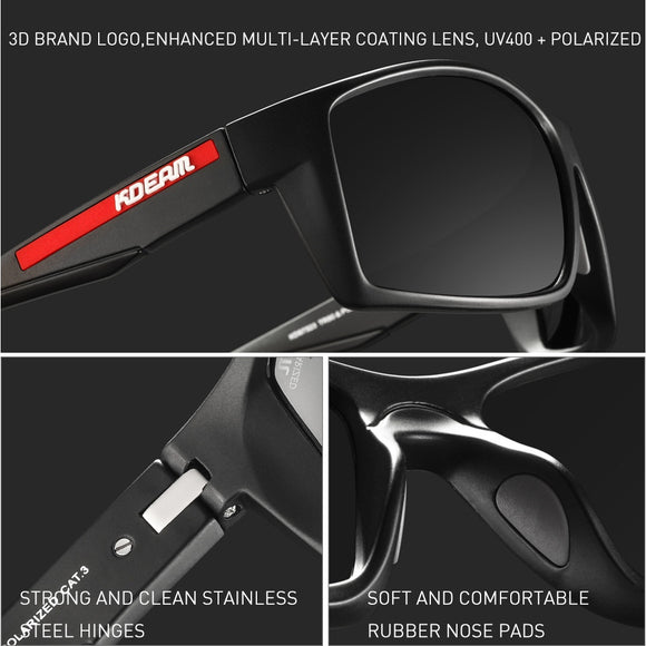 Gafas de Sol Polarizadas para Conducir - Ultraligeras y Certificadas Halal