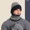 Gorro Tejido Cálido con Cuello para Invierno - Protección Contra el Frío