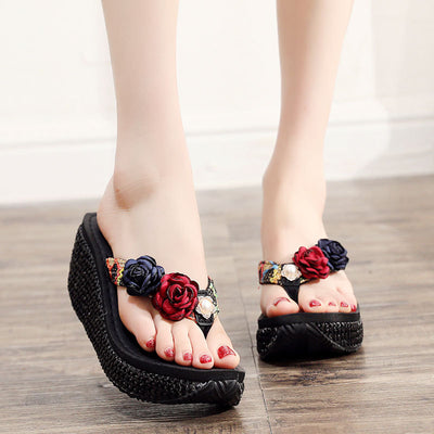 Sandalias Plataforma Bohemias para Playa - Chanclas Cómodas para Mujer - Image 3