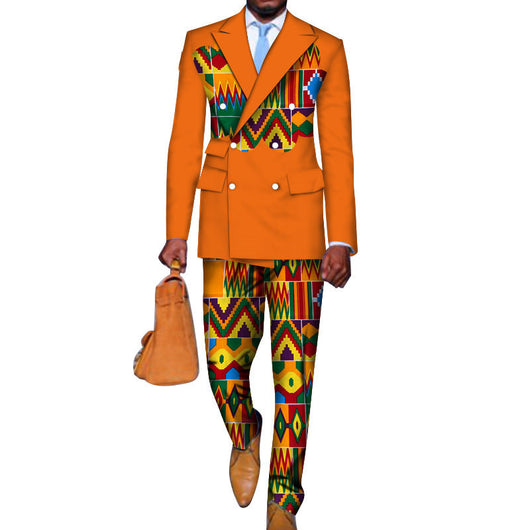 Traje Tradicional Africano para Hombre - Conjunto Completo - Image 18