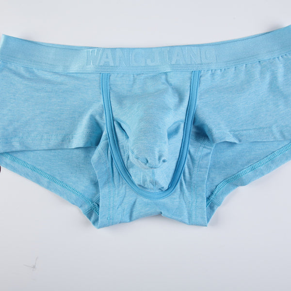 Bóxer de Algodón para Hombre, Cómodo y Transpirable de Cintura Baja