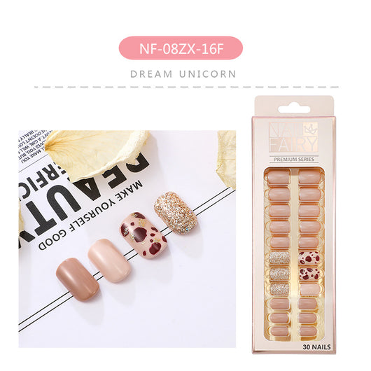 Uñas Postizas con Brillo Waterproof - Kit DIY en Caja - Image 18