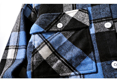 Camisa de Cuadros Manga Larga para Hombre - Image 16