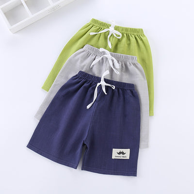 Pantalones Cortos de Algodón Slub para Niños - Ideales para Verano y Playa - Image 17