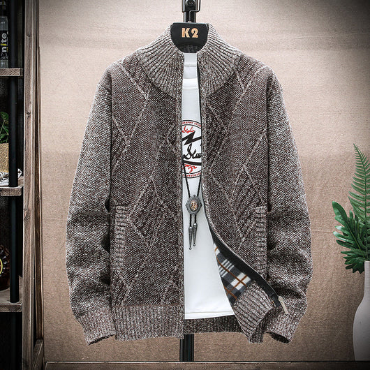 Suéter Casual con Cuello Tipo Abrigo - Tejido Elegante y Versátil - Image 15