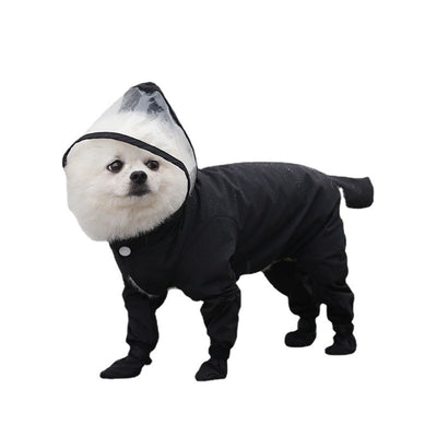 Impermeable Completo para Mascotas con Botas de Lluvia - Image 9