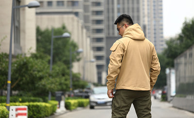 Chaqueta Táctica Camuflaje con Forro Polar para Deportes al Aire Libre - Image 27