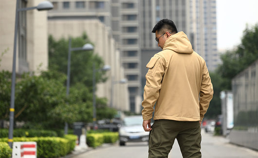 Chaqueta Táctica Camuflaje con Forro Polar para Deportes al Aire Libre - Image 27