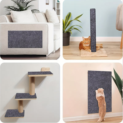Rascador de Pared Adhesivo para Gatos - Recortable, Resistente y sin Pelusas - Image 3