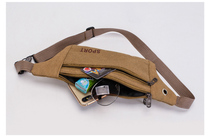 Bolsa Mensajero de Lona Gruesa para Hombre - Image 14