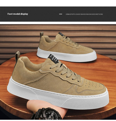 Tenis Deportivos Casuales Plataforma para Hombre Talla Grande 46 Transpirables - Image 23