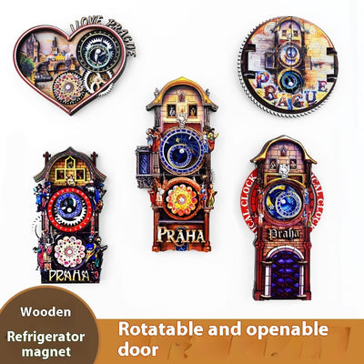 Imanes de Refrigerador Reloj Astronómico de Praga - Image 12