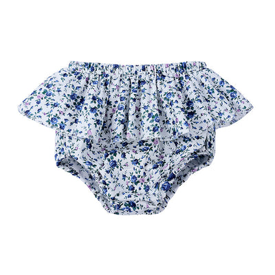 Shorts Infantiles de Encaje Hoja de Loto para Niña - Image 5