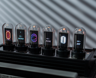 Reloj de Tubo Luminoso RGB - Decoración Creativa de Escritorio - Image 3