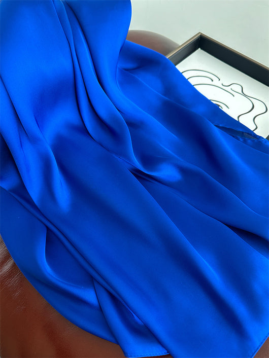 Pañuelo Largo Multiuso de Color Liso - Toalla de Playa Versátil para Mujer - Image 25