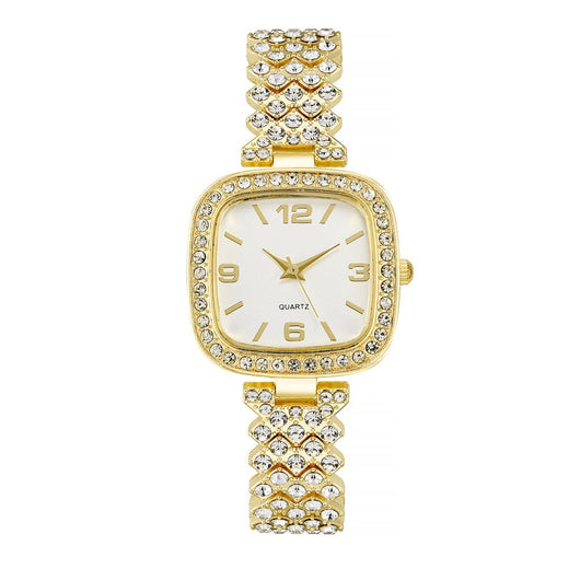 Reloj de Pulsera Cuadrado Diamante para Mujer - Lujo y Elegancia - Image 8