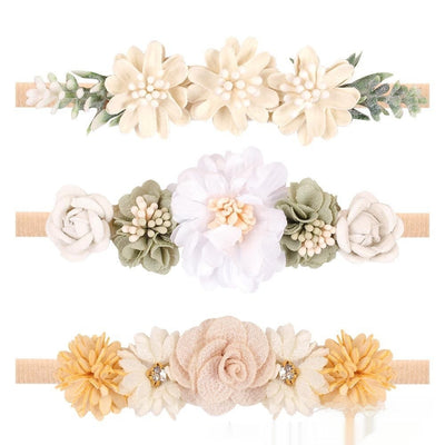 Diadema Floral para Bebé y Niña - Accesorio Delicado - Image 12