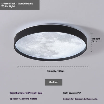 Lámpara de Techo Moderna Moon - Diseño Creativo para Dormitorio - Image 16