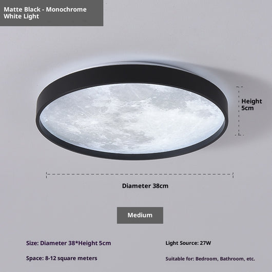 Lámpara de Techo Moderna Moon - Diseño Creativo para Dormitorio - Image 16