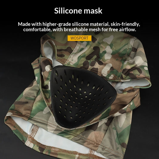 Máscara Táctica Resistente al Viento con Arnés de Silicona - Image 2