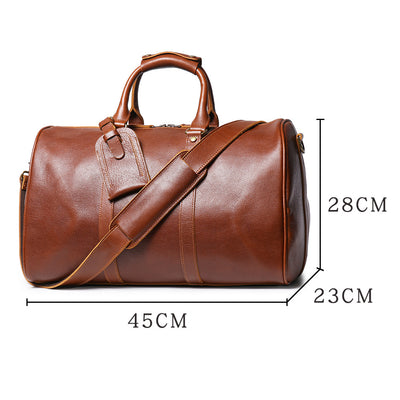 Bolsa Crossbody de Cuero Genuino para Hombre - Gym y Viajes - Image 8