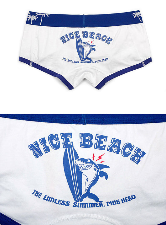 Bóxer Plano Hombre Estampado Playa Verano - Serie Holiday Cartoon - Image 20