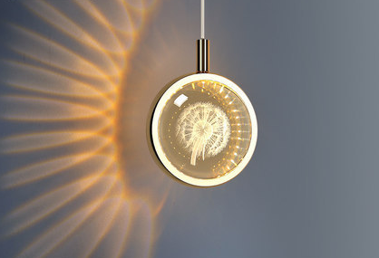 Lámpara Colgante Nórdica Medusa de Cristal para Dormitorio - Image 5