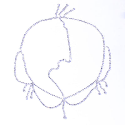 Tocado Nupcial con Cristales y Borlas - Joyería para el Cabello de Novia - Image 7